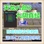 天龙八部3 九阴真经网络网页单机游戏服务一键端送GM工具随意修改